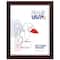 Frame USA Corporate Thin Red Mahogany Single Image Picture Frame